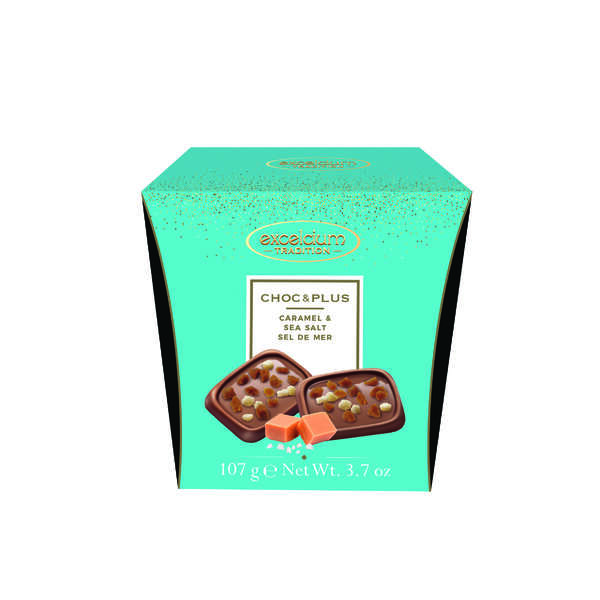 Excelcium Choc & Plus Milk Caramel Sea Salt 107g 107g
