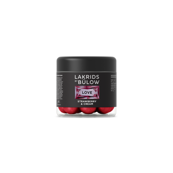 Lakrids by Bulow Love - Strawberry & Cream - Small 125g
