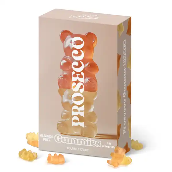 Vesper Bites Prosecco Bears Gummies 100g (12)