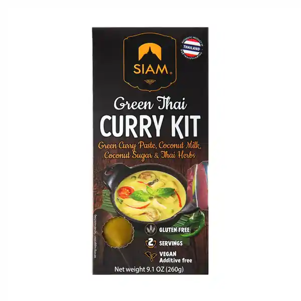 SIAM Green Thai Curry Kit 260g (6)