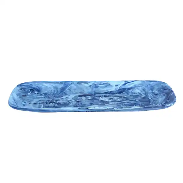 Nashi Home Classical Rectangle Platter-Denim  (1)