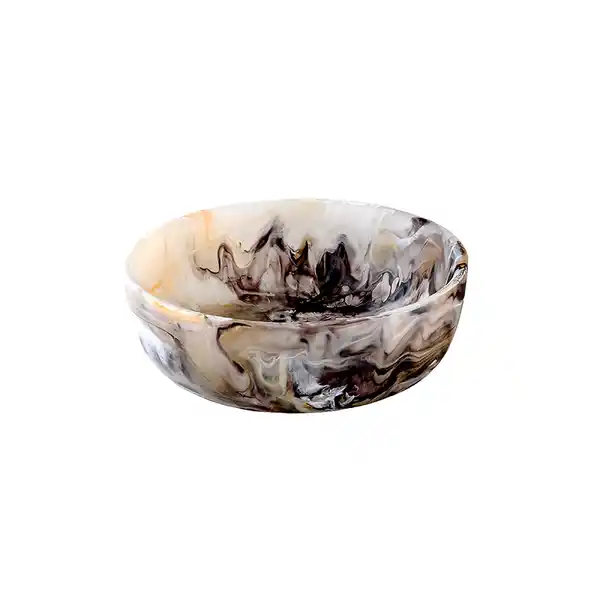 Nashi Home Round Bowl Small-Mocha  (1)