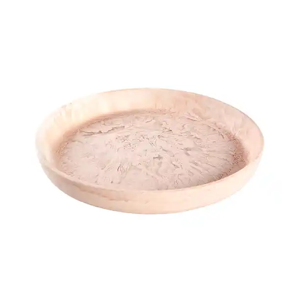 Nashi Home Round Platter Medium-Blush  (1)