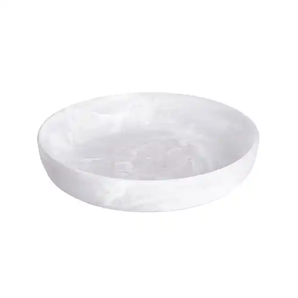 Nashi Home Round Platter Medium-White  (1)