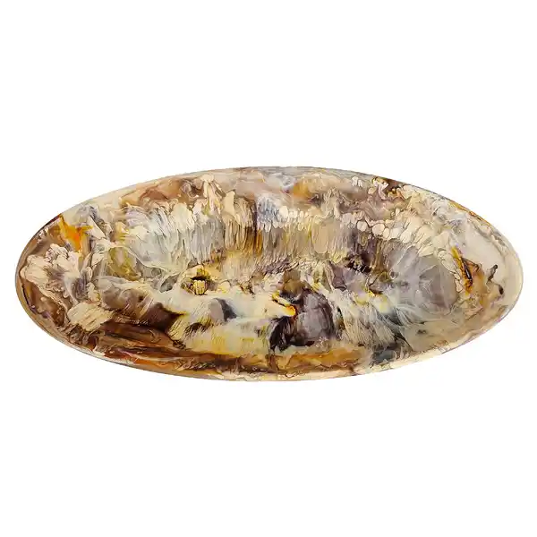 Nashi Home Oval Platter Large-Mocha  (1)