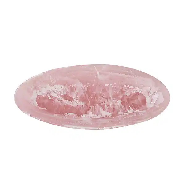 Nashi Home Oval Platter Medium-Pink  (1)