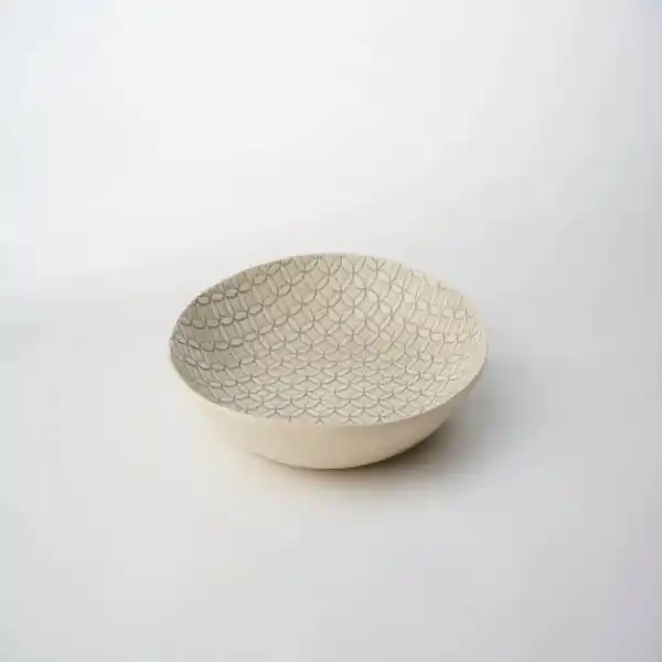 Mr & Mrs Potter Signature Bowl Medium-French Grey  (1)