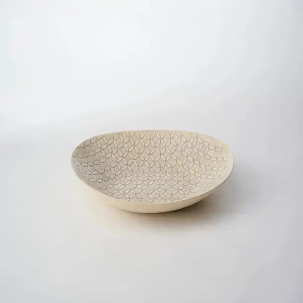 Mr & Mrs Potter Oval Bowl Medium-French Grey  (1)