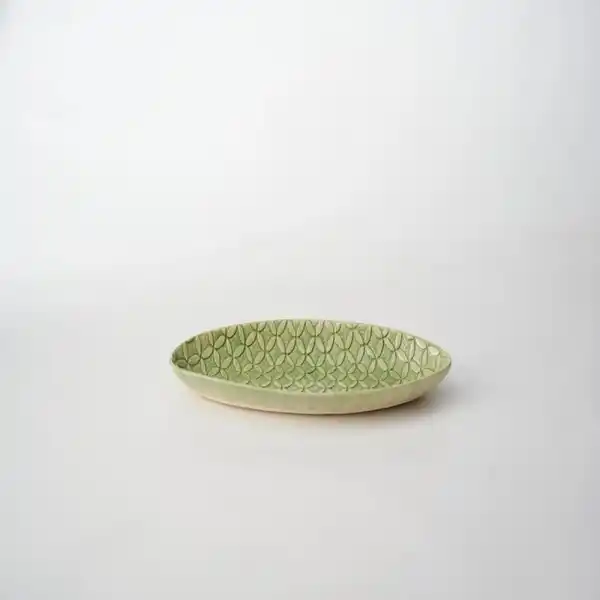 Mr & Mrs Potter Oval Platter Medium-Sage  (1)