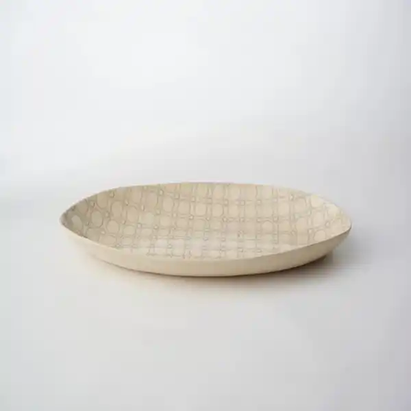 Mr & Mrs Potter Oval Platter Large-French Grey  (1)