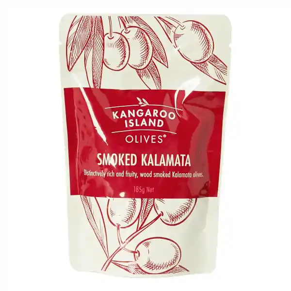 Kangaroo Island Olives Smoked Kalamata 185g (6)