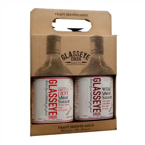 Glasseye Creek Twin Pack - Wild Meat and Pretty Hot 820g (10)