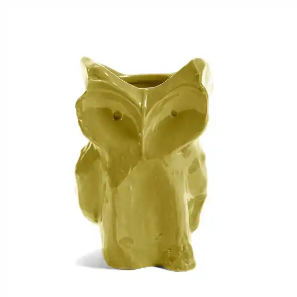 Serax Owl Vase Small - Yellow  (1)