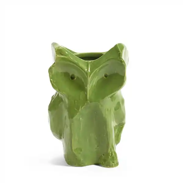 Serax Owl Vase Small - Green  (1)