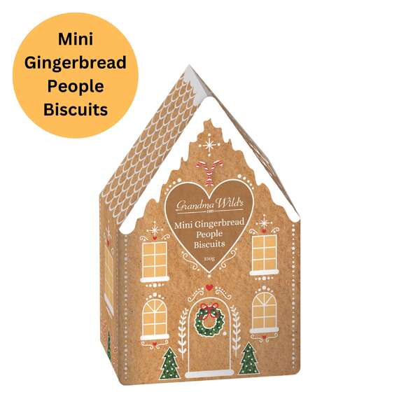 Grandma Wild's Gingerbread House Tin 150g (12)