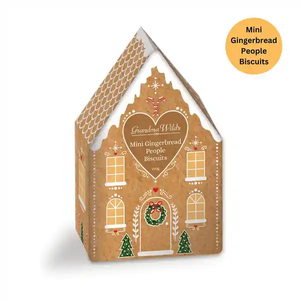 Grandma Wild's Gingerbread House Tin 150g (12)