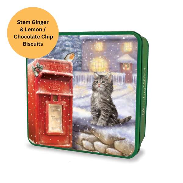 Grandma Wild's Kitten and Postbox Tin 200g (6)