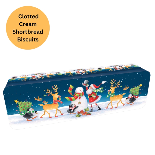 Grandma Wild's Embossed Santa's Starry Night Tin 150g (12)