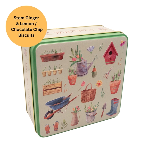 Grandma Wild's Embossed Pottering Garden Tin  160g (6)