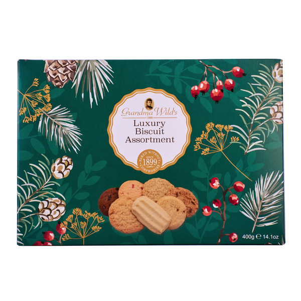 Grandma Wild's Luxury Biscuit Assortment 400g (12)