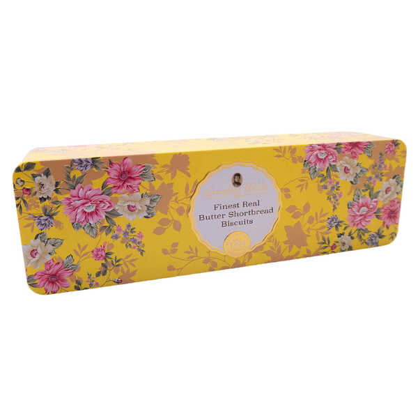 Grandma Wild's - Victorian Floral Buttery Shortbread Tin 150g (12)