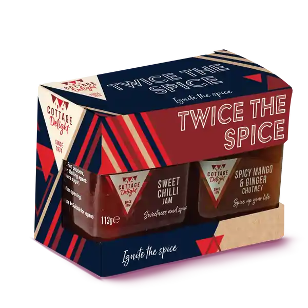 Cottage Delight Twice The Spice Gift Pack 228g (8)