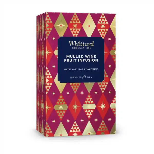 Whittard of Chelsea XMAS 2026 Mulled Wine Teabags - 25 Tag & Envelope 50g (12)