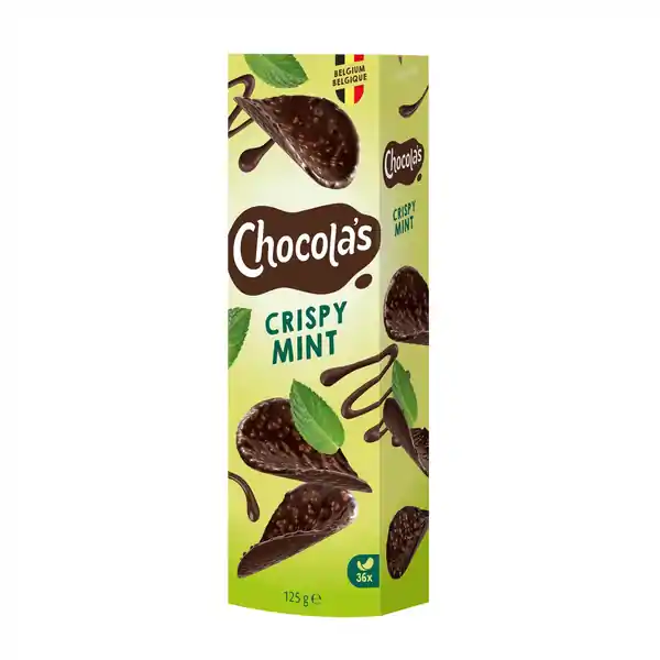 Hamlet Chocolas - Crispy Mint 125g (12)