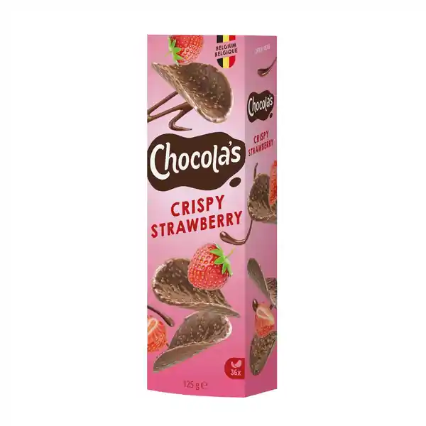 Hamlet Chocolas - Crispy Strawberry 125g (12)