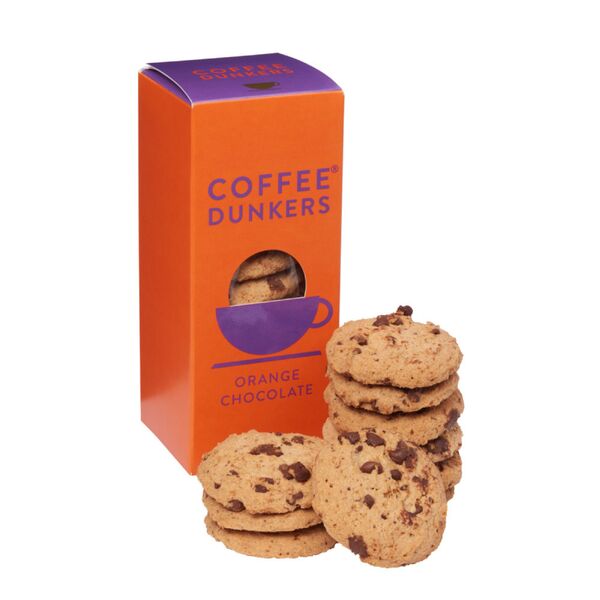 Coffee Dunkers Chocolate Orange 150g (12)