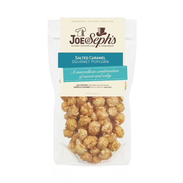 Joe & Sephs - Pouch - Salted Caramel Gourmet Popcorn 75g 