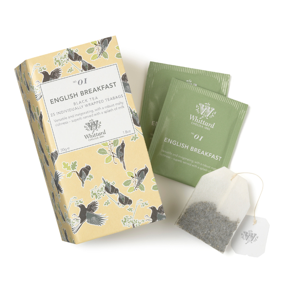 Whittard TD Box 25 Teabags - English Breakfast 50g (12)