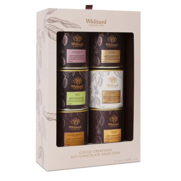 Whittard Cocoa Creations Hot Chocolate Selection 720g 