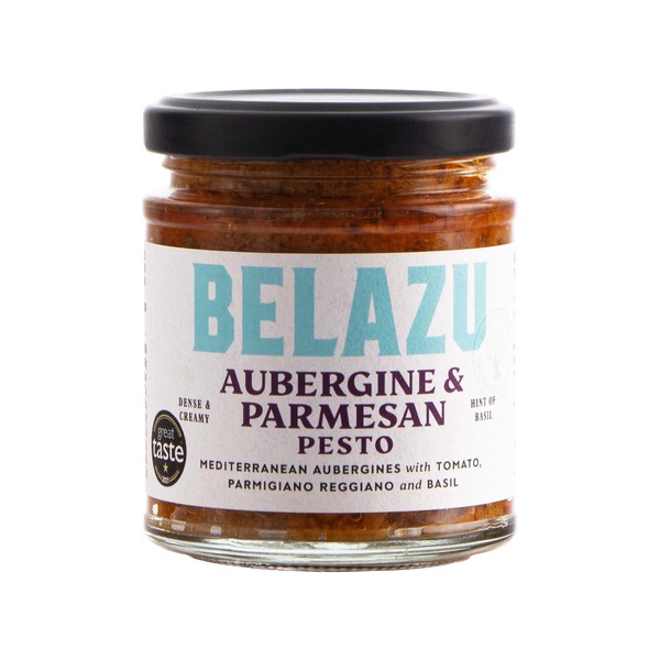 BELAZU Aubergine and Parmesan Pesto 165g (6)
