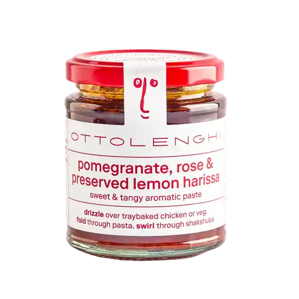 Ottolenghi Pomegranate, Rose & Preserved Lemon Harissa 170g (6)