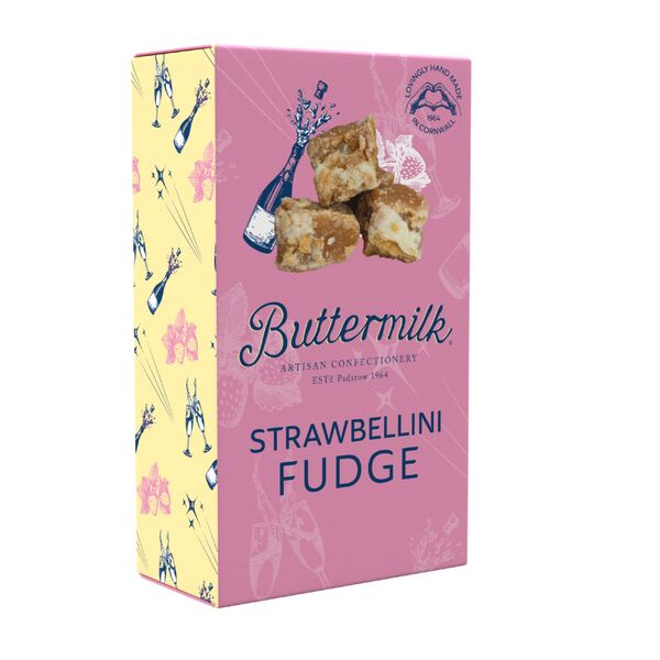 Buttermilk Strawberry Cocktail Fudge Box 100g (7)