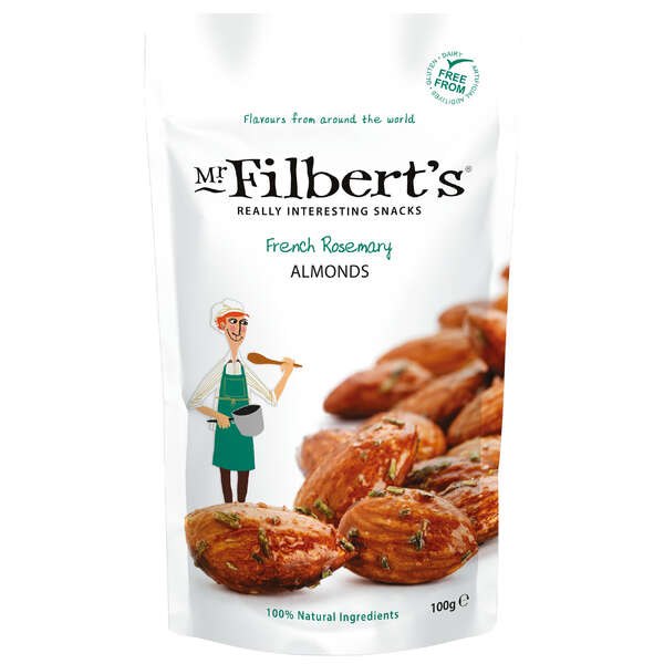 Mr Filbert's French Rosemary Almonds 100g (12)