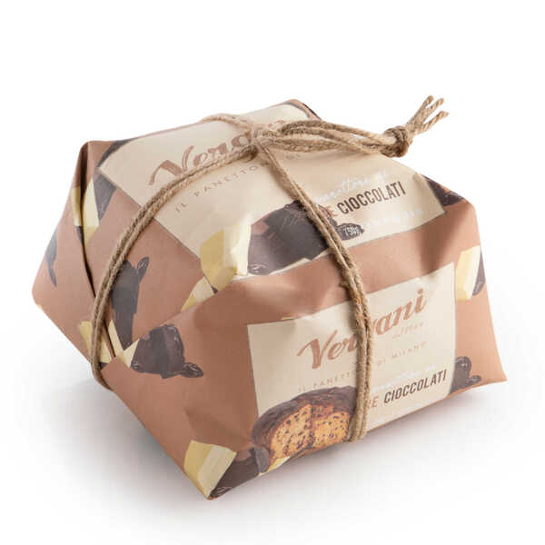 Vergani Panettone Gourmet - Three Chocolate 750g (6)