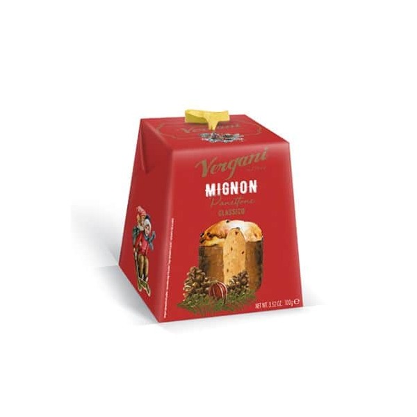 Vergani Panettone Traditional Box - Milanese 100g (12)