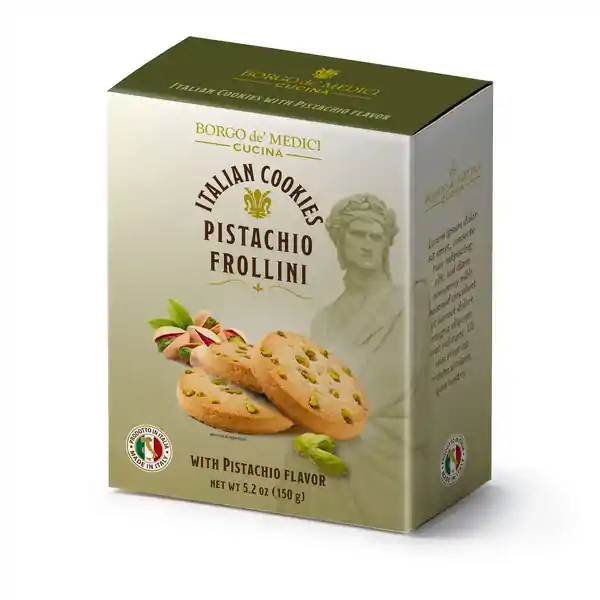 Borgo de Medici Cookies Box Pistachio Crumbly 150g (12)