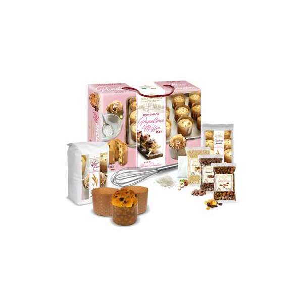 Borgo de Medici Homemade Panettone Muffin Kit 1315g (6)