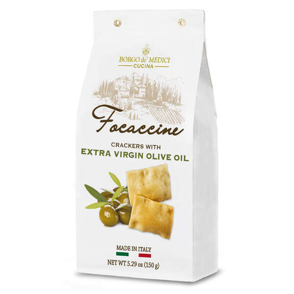 Borgo Focaccine Extra Virgin Olive Oil Crackers 100g (12)
