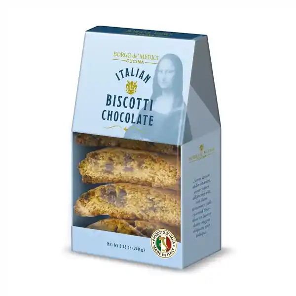 Borgo Chocolate Biscotti 240g (12)