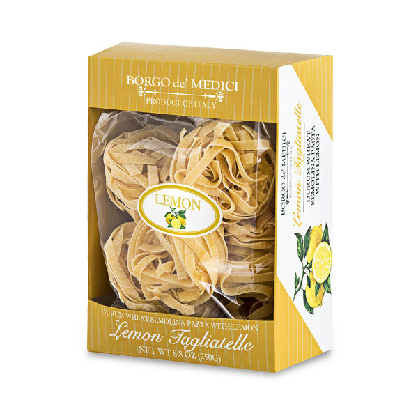 Borgo De Medici - Lemon Flavoured Tagliatelle Pasta in Box 250g (8)