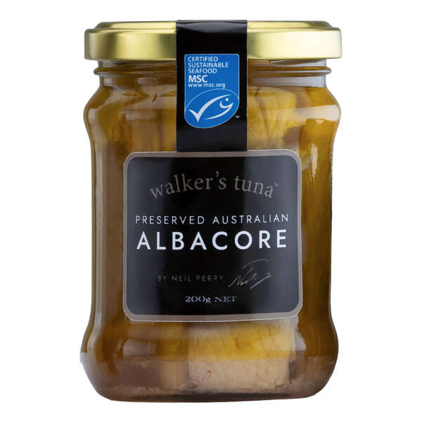 Walker's Tuna Australian Albacore Tuna Jar 200g (6)