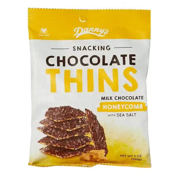 Danny's Choc Thins - Honeycomb 140g (12)
