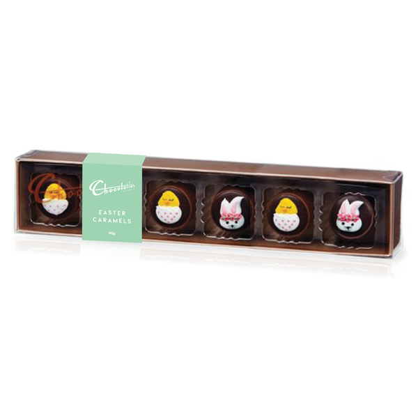 Chocolatier Easter Caramels 6 Pack 80g (12)