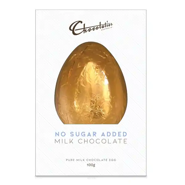 Chocolatier No Added Sugar Milk Chocolate Egg 100g (6)