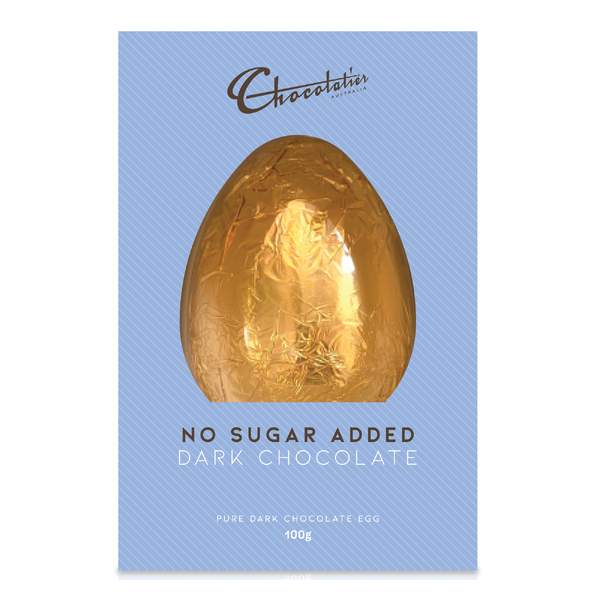 Chocolatier No Added Sugar Dark Chocolate Egg 100g (6)