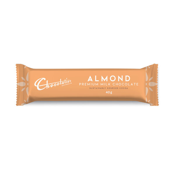 Chocolatier Almond Premium Milk Chocolate 40g (24)
